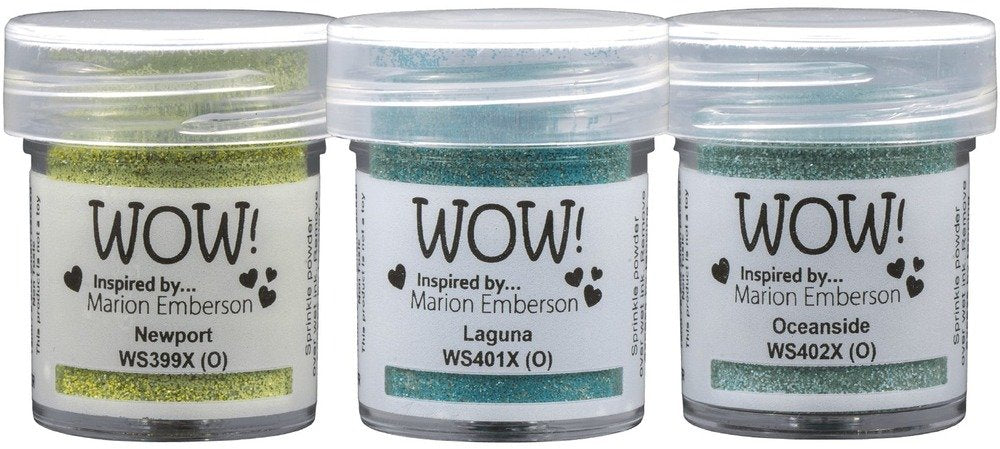 WOW! - Embossing Powder Trio - Dappled Pearl Effects